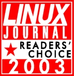 Linux Journal - Reader's Choice Awards 2003, Favorite Office Program