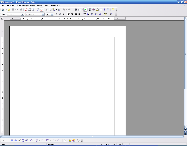 OpenOffice.org Textverarbeitungsprogramm