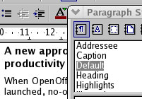 OpenOffice features