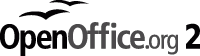 Version specific OpenOffice.org logo for greyscale reproduction