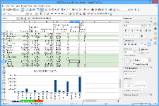 tampilan layar Calc