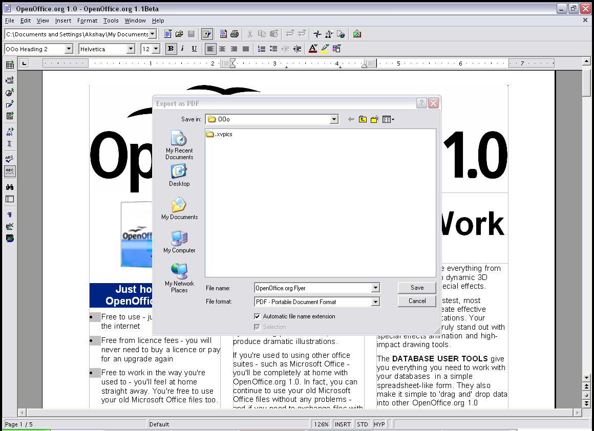 Export Pdf Word Format