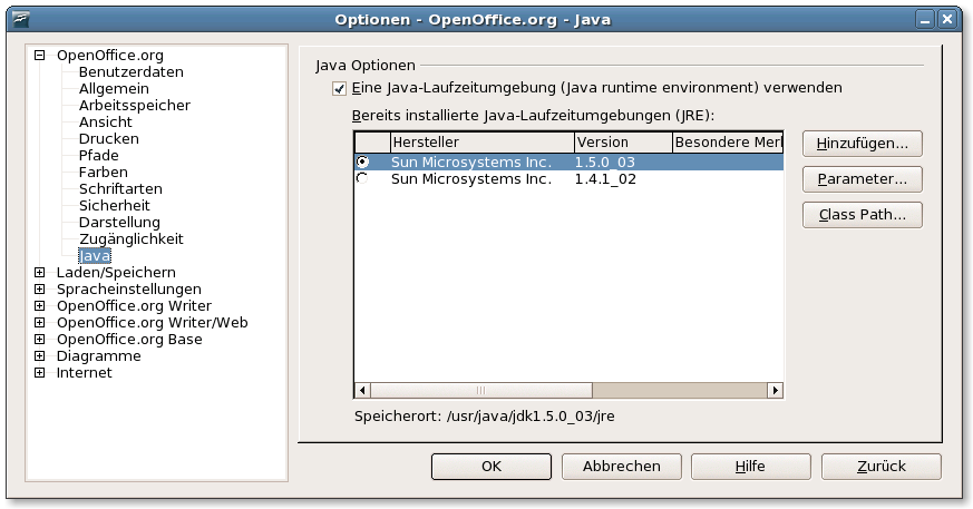  - Multimediasupport mittels JMF (unter Linux)