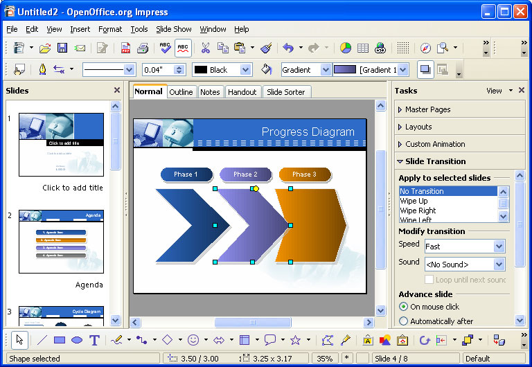 OpenOffice.org screenshot