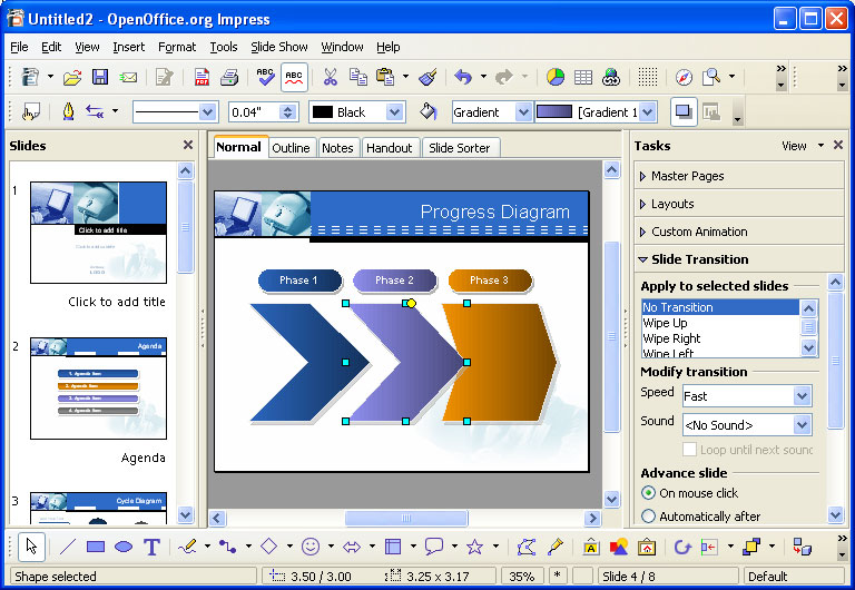 openoffice writer da