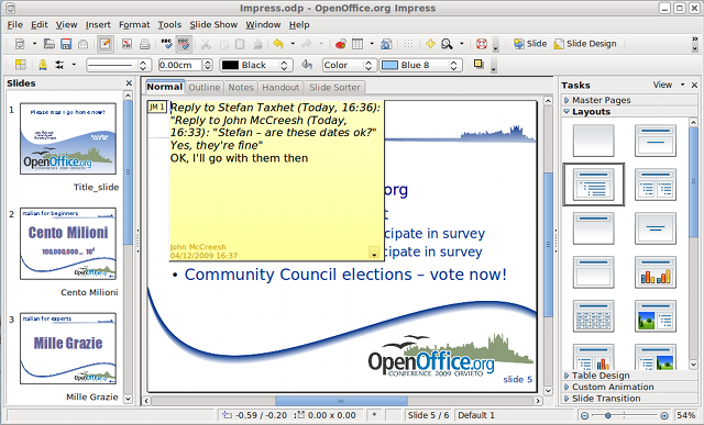 Openoffice 3.2 1