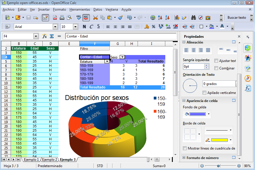 Arriba 56+ imagen hoja de calculo open office