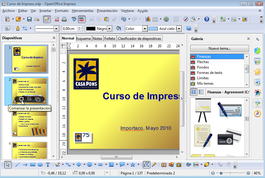 Apache OpenOffice Impress