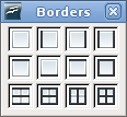 Bordures Calc
