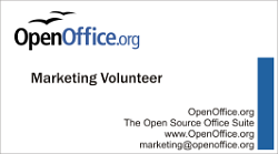 Openoffice Org Business Cards