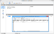 Zrzut ekranu Apache OpenOffice Base