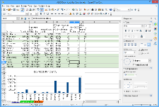 Screendump of Apache OpenOffice Calc