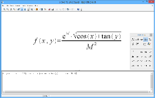 Schermafdruk van Apache OpenOffice Math