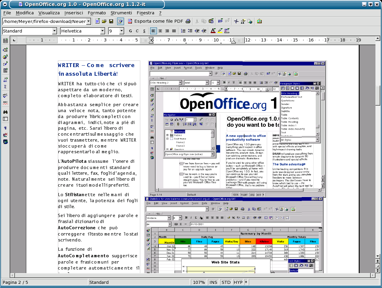 apache openoffice writer download