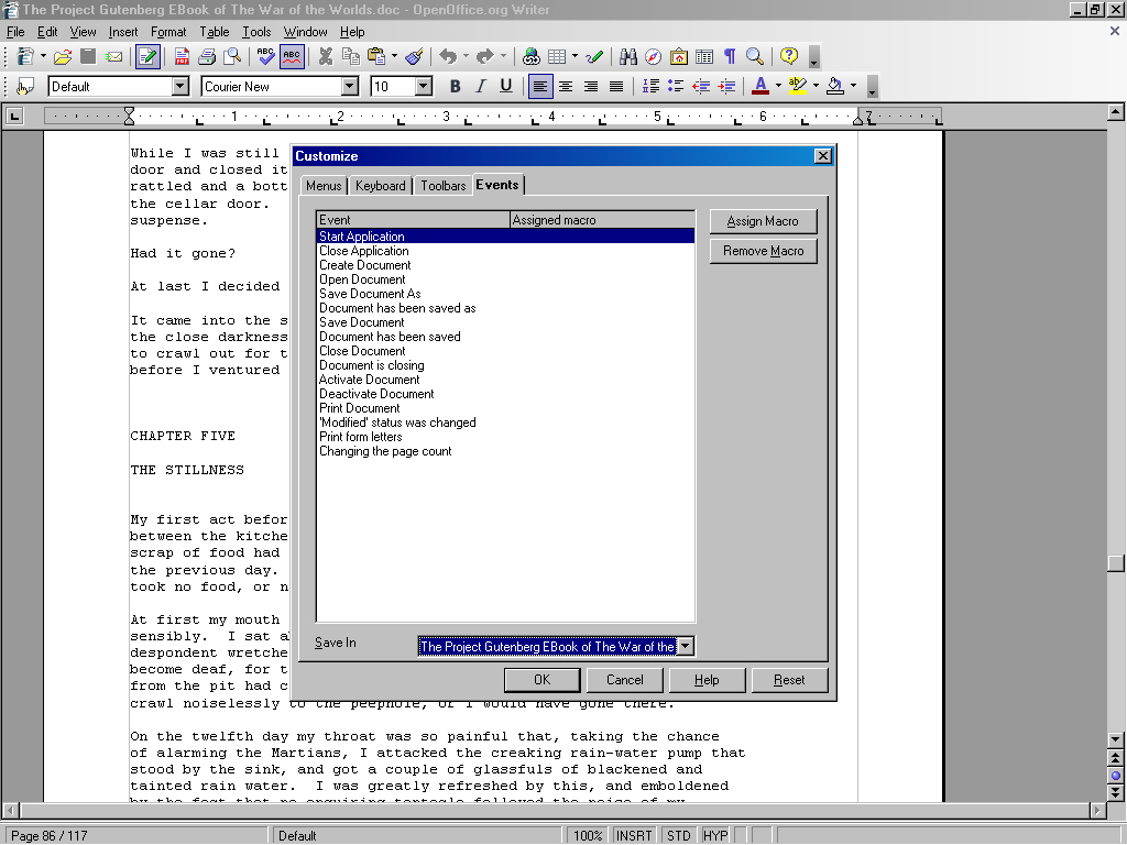 openoffice org.writer